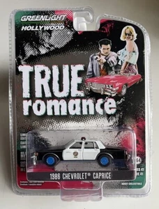 Greenlight Hollywood TRUE ROMANCE 1986 Chevrolet Caprice WALMART BLUE CHASE - Picture 1 of 3