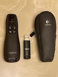 Logitech R400 Laser Presentation Remote - Black - Picture 1 of 3
