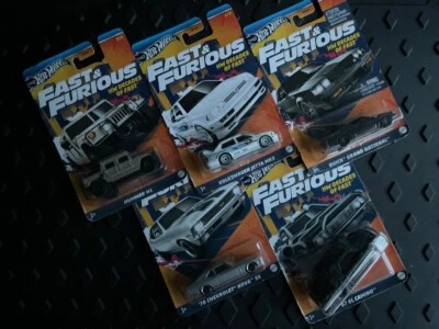 HOT WHEELS Fast And Furious hw decad Of Fast 2023 Set Completo da collezione - Immagine 1 di 4