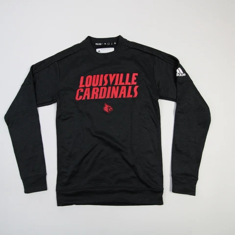 Louisville Cardinals adidas Sweatshirt Men's Black New Cover