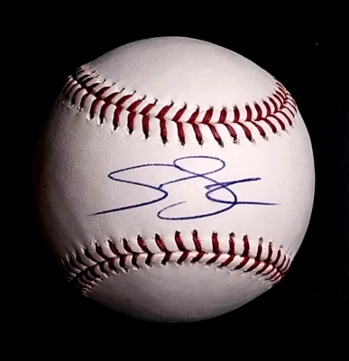 MIGUEL SANO MINNESOTA TWINS AUTOGRAPHED SIGNED RAWLINGS ML BASEBALL PSA DNA COA - Image 1 of 3
