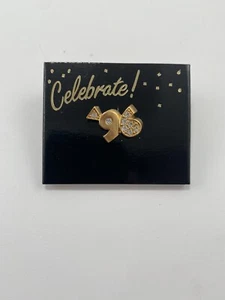 Avon New Years Eve Tac Pin #96 Vintage New 1996 - Picture 1 of 6