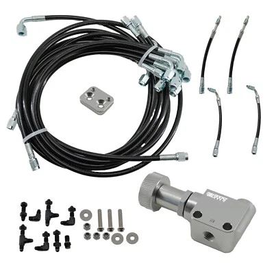 Interior Brake Line Tuck Kit Prop Valve for Honda Civic EK 96-00 Tucked Lines US - Image 1 of 4