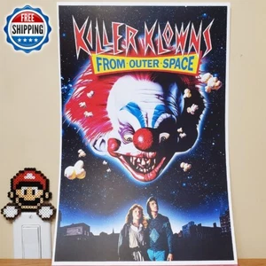 Killer Klowns from Outter Space movie poster print 12x18 inch 80s horror movies - Picture 1 of 12