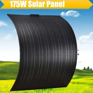 175W Watt 12V Volt Mono Flexible Solar Pane for Battery Charger RV Boat Caravan - Picture 1 of 7