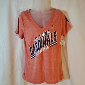 Genuine Merchandise 5th & Ocean St. Louis Cardinals T Shirt Womens Size L - NWT - Picture 1 of 10