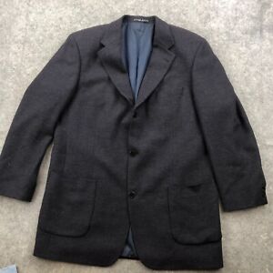 VTG Hugo Boss Blazer Mens 46 L Sport Coat Jacket Wool Cashmere