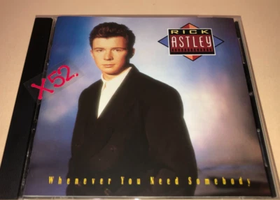 Rick Astley CD Whenever debut album hit Never Gonna Give You Up Together Forever - Image 1 of 4