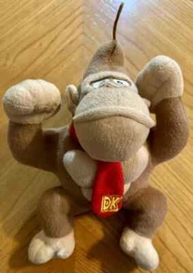 Super Mario Bros Donkey Kong 10” Plush Stuff Animal Nintendo 2021 Good Stuff W5 - Picture 1 of 5