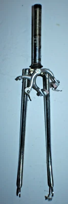 Vintage Tange Road Bike Fork 27" 1" Threaded 195mm Lugged Steel Caliper ShipFast - Image 1 of 4