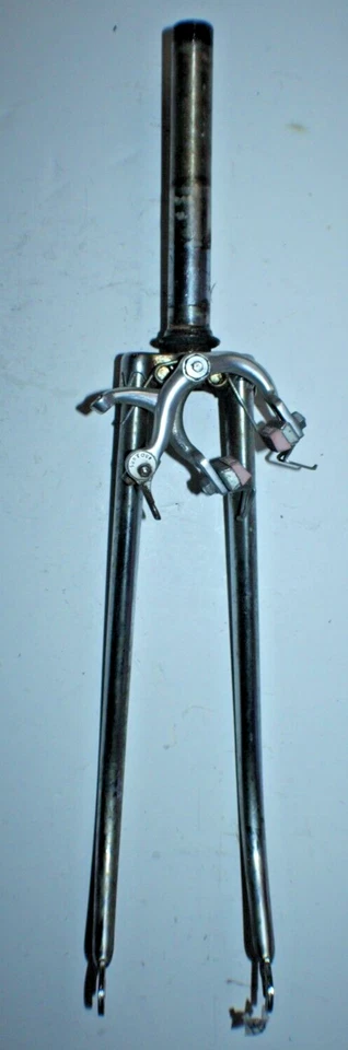 Vintage Tange Road Bike Fork 27" 1" Threaded 195mm Lugged Steel Caliper ShipFast - Image 1 of 4