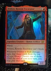 Feldon, Ronom Excavator Foil (135) The Brothers' War BRO MTG Magic - Picture 1 of 2