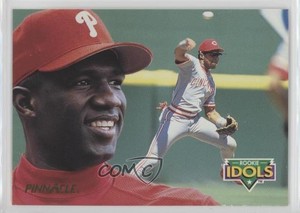1992 Pinnacle Rookie Idols Kim Batiste Barry Larkin #9 HOF