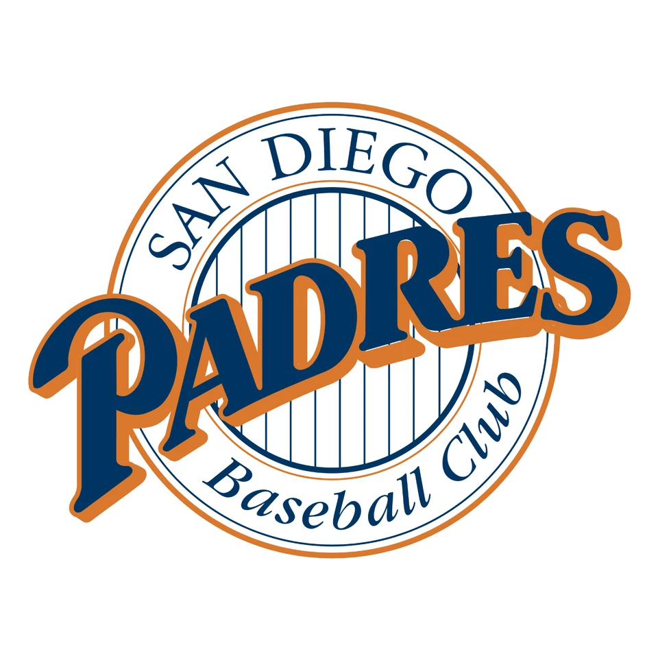 San Diego Padres MLB Weather Resistant Vinyl Die Cut Sticker Decal 05 - Image 1 of 1