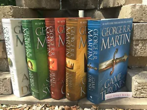 Song of Ice and Fire Game of Thrones Hardcover Set George R. R. Martin Set NEW - Imagen 1 de 3