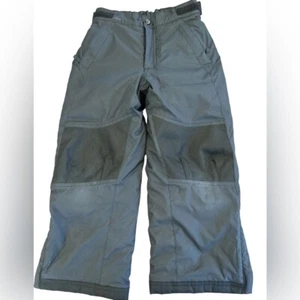 L.L.Bean Youth Snow Pants. Black Excellent Reenforced Knees and Bottom Sz 5-6 - Picture 1 of 4