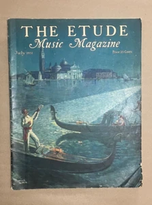 VINTAGE THE ETUDE MUSIC MAGAZIN JULI 1932 - Bild 1 von 3