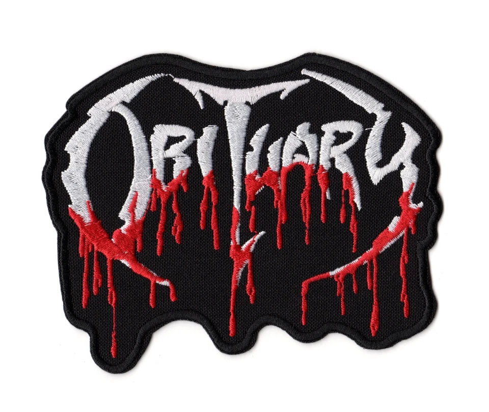 Obituary Patch | Executioner Xecutioner Blood American Death Metal Band Logo - Image 1 of 1
