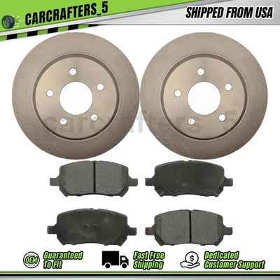 Disc Brake Rotors Brake Pads Set Front for 2007-2010 Chevrolet Cobalt 2.2L - Image 1 of 4