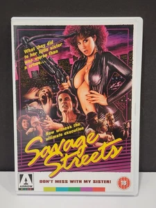 Savage Streets DVD With Linda Blair + Poster - Imagen 1 de 10