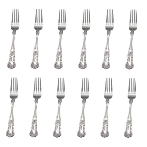 Gorham Blossom 18/10 Stainless Steel Salad Fork (Set of Twelve) - Picture 1 of 5