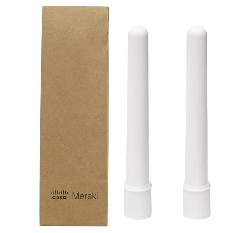 Juego de 2 antenas omnidireccionales de doble banda Cisco Meraki (MA-ANT-20) (ganancia de 4/7 dBi) Foto 1 de 2