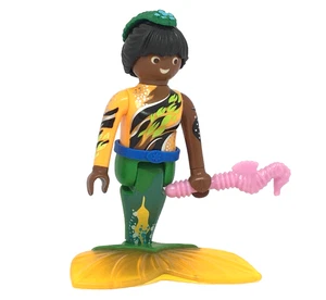 Playmobil Mermaid Princess Green Tail w/ Seahorse Scepter -  C1 - Picture 1 of 5