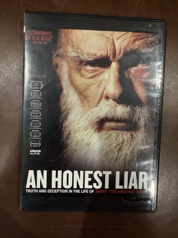 An Honest Liar (DVD) Magician James The Amazing Randi Documentary Rare Ex Libris Foto 1 de 4