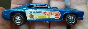 Hot Wheels Redline 1969 Blue Mongoose Very Good Condition - Picture 1 of 15