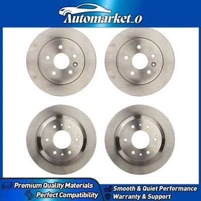 OE Front Rear Disc Brake Rotor for Chevrolet Trailblazer 2002 2003 2004 2005 - Image 1 of 4