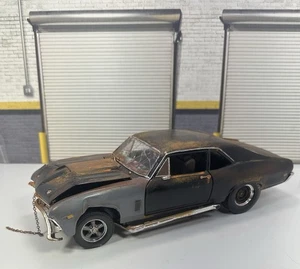 ERTL./ACME 1/18 Scale 1970 CHEVY NOVA WRECKED “BALDWIN MOTION” 1 OF 1 MADE - Picture 1 of 12
