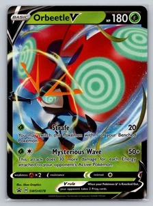 Pokemon Orbeetle V - SWSH078 Promo SWSH: Sword & Shield Promo Cards SWSH078 NM - Picture 1 of 2