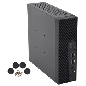 ITX Computer Case M06 Desktop Case HTPC Case Industrial Control Case E4A57071 - Afbeelding 1 van 3