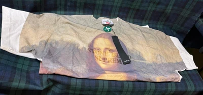 Camiseta Supreme X Stone Island Mona Lisa Talla Mediana Foto 1 de 4