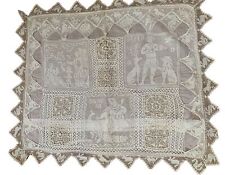 Antique French Lace Cushion Cover