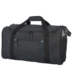 20 in Collapsible Sport Duffel Bag for Travel, Black - Picture 1 of 7
