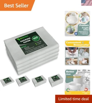 Eco-Friendly Packing Paper Sheets - 27" x 17" - Safe for Shipping Glasses - Image 1 of 4