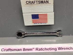 Craftsman Industrial 8mm Ratchet Wrench Series KZ 24630 New Old Stock USA - Picture 1 of 9