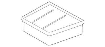 Genuine Ford Fiesta 2014-2019 Engine Air Filter Element Assembly CN1Z-9601-A - Image 1 of 2