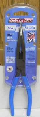 CANAL LOCK E-318 8 PULGADAS XLT COMBINACIÓN ALICATES NARIZ LARGA CON CORTADOR-TOTALMENTE NUEVO Foto 1 de 4