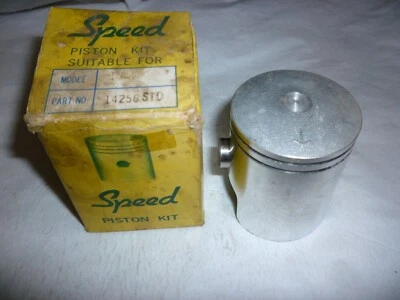 SUZUKI PISTON 50.00 mm, STD SIZE, 14mm PIN, TS100 DS100 TS100ER ERX 1978 - 1981 - Image 1 of 4