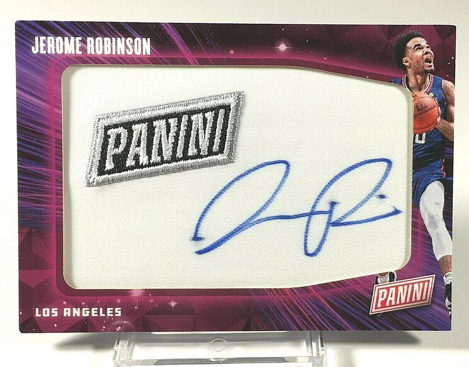 Jerome Robinson 2019 Panini Father's Day Patch Autograph Rookie #JR /25 NBA 🏀💥 - Image 1 of 1