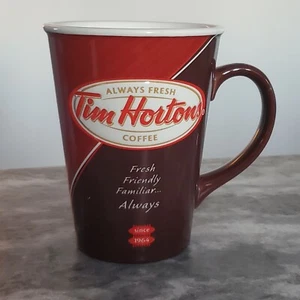 Tim Hortons Coffee Mug Ltd Ed. Mug #012 Fresh Friendly Familiar Always  2012 - Bild 1 von 8