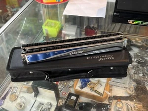 EAST TOP Compact Chord 48 NE03 Harmonica  With Carry Case - Picture 1 of 21