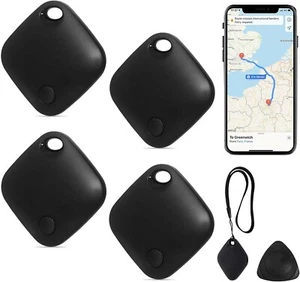 Smart GPS Tracker for Pets, Vehicles, Keys & Luggage - Compatible with Apple Fin - Picture 1 of 6