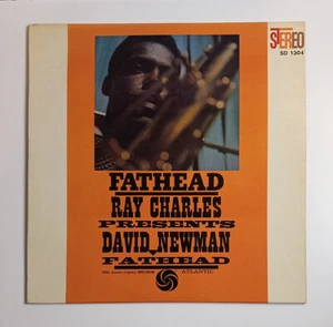 Ray Charles Presents David Newman Fathead (Mono Vinyl LP, 1960) Atlantic - Picture 1 of 4