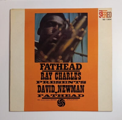 Ray Charles Presents David Newman Fathead (Mono Vinyl LP, 1960) Atlantic - Image 1 of 4