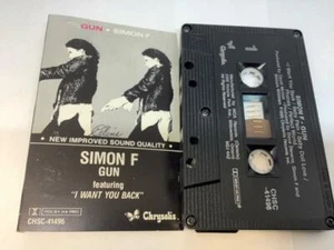 SIMON F Audio Cassette Tape GUN 1985 Chrysalis Records Canada CHCS-41496 Dolby - Picture 1 of 4