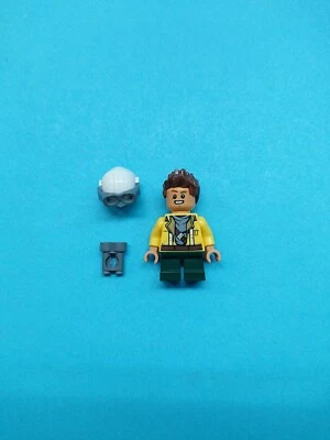 Óculos Lego Star Wars minifigura Rowan jaqueta amarela boné aviador 75147! - Imagem 1 de 4