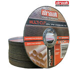 10 x Angle Grinder Cutting Discs (4.5") 115mm x 1mm Thin METAL STONE STEEL PVC